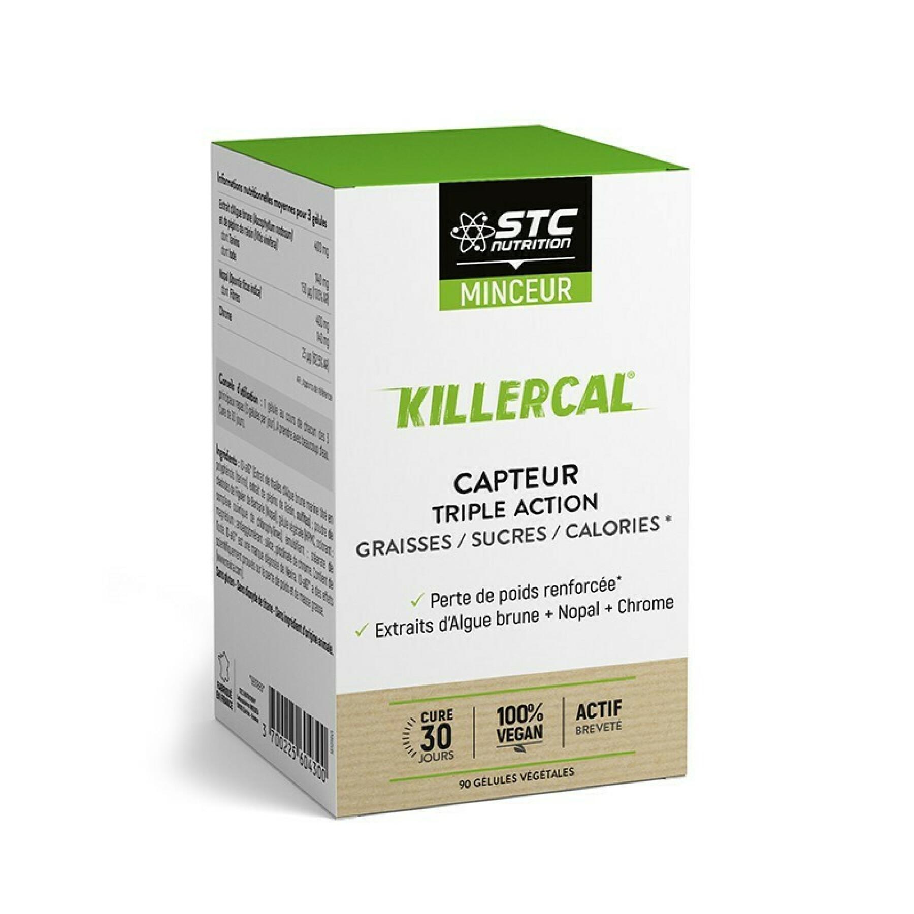 killercal® triple action sensor STC Nutrition 90 gélules végétales en étui