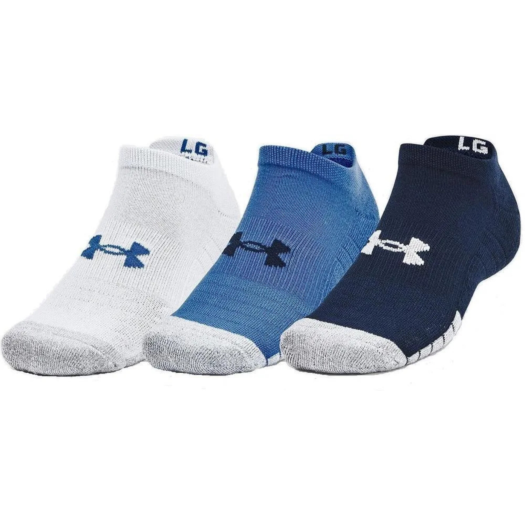 Invisible socks Under Armour HeatGear® (pack of 3)