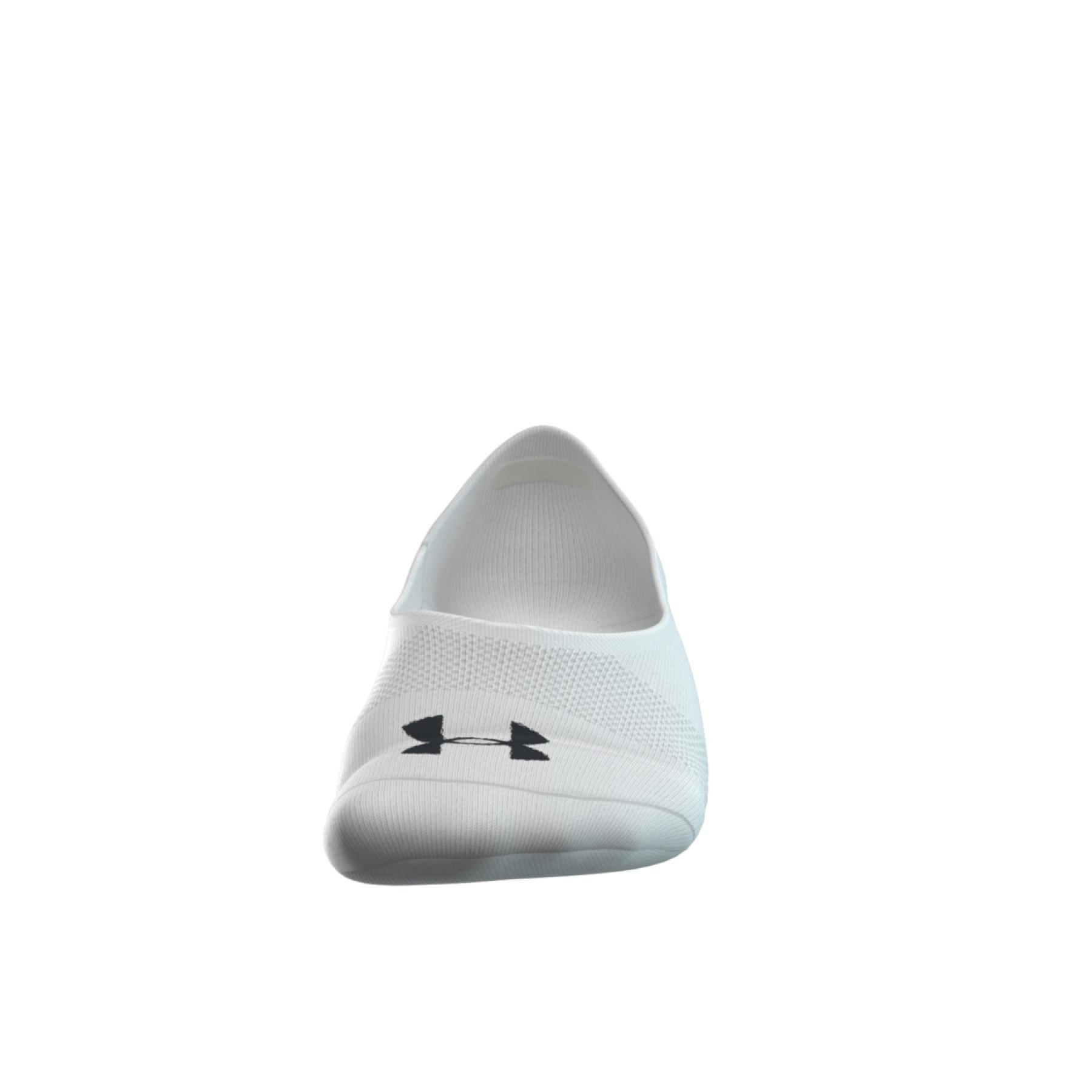 Pack of 3 pairs of ultra-low socks Under Armour Core