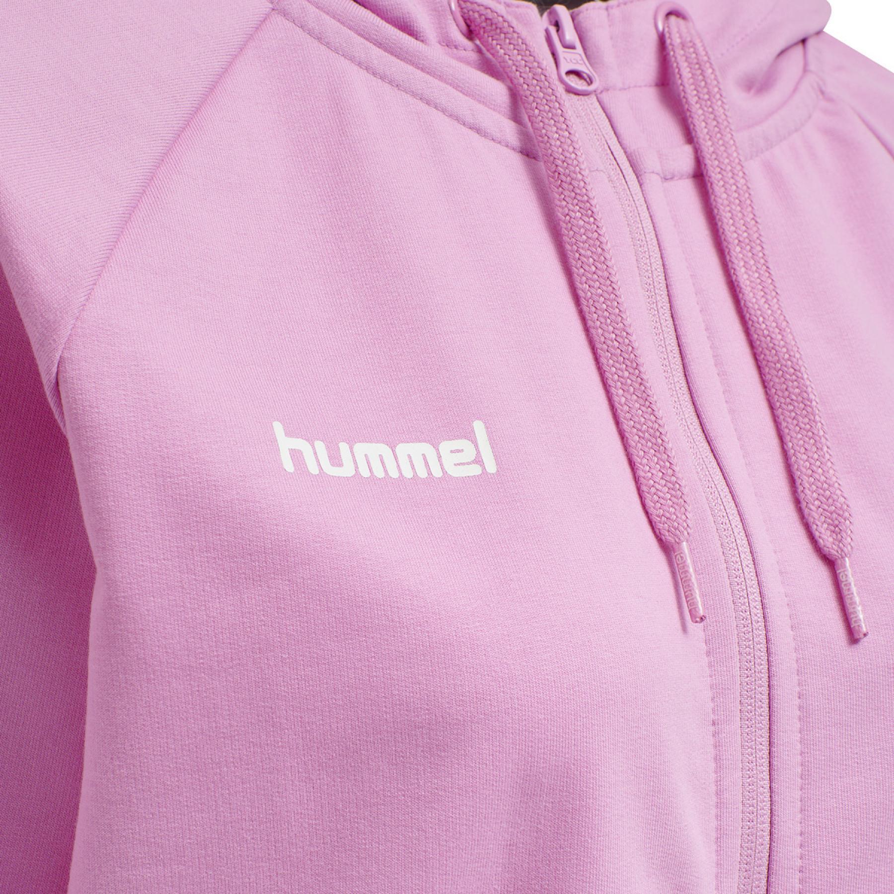 woman hooded sweatshirt Hummel Hmlgo Zip