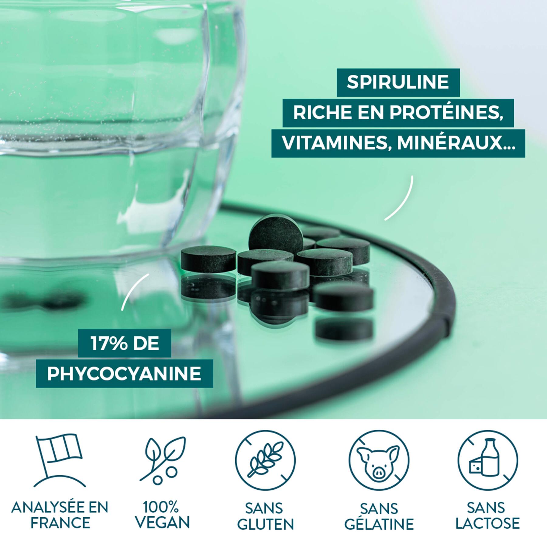 500 tablets of spirulina 100% organic Nutri&Co