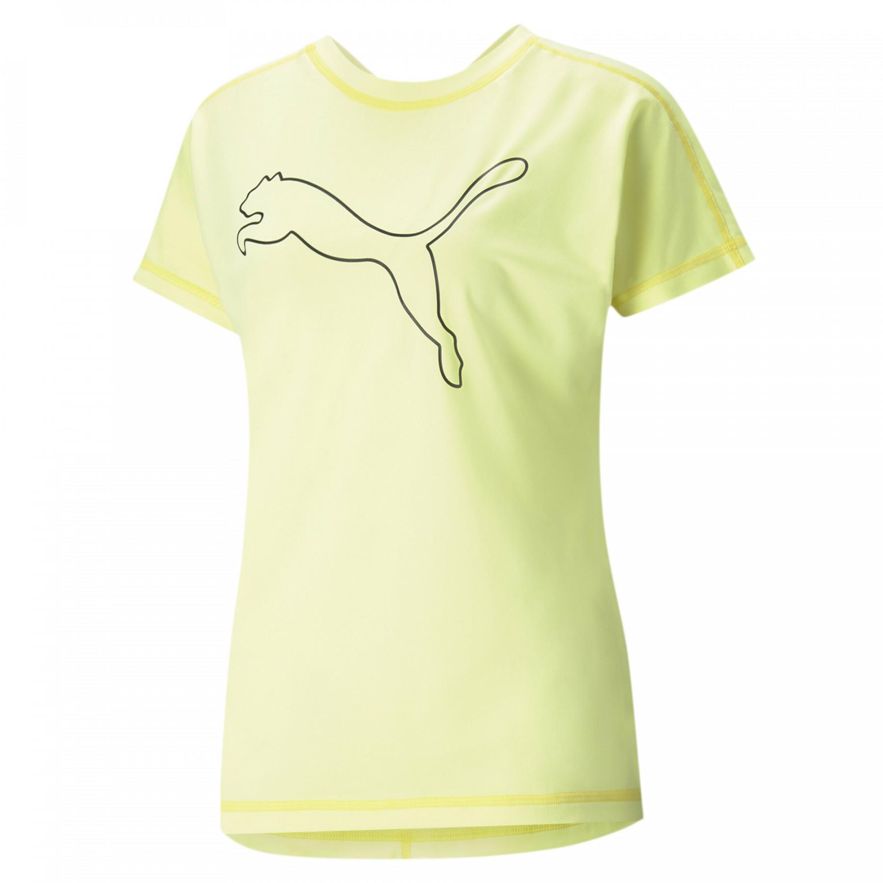 Women's T-shirt Puma Train Favorite Jersey Cat
