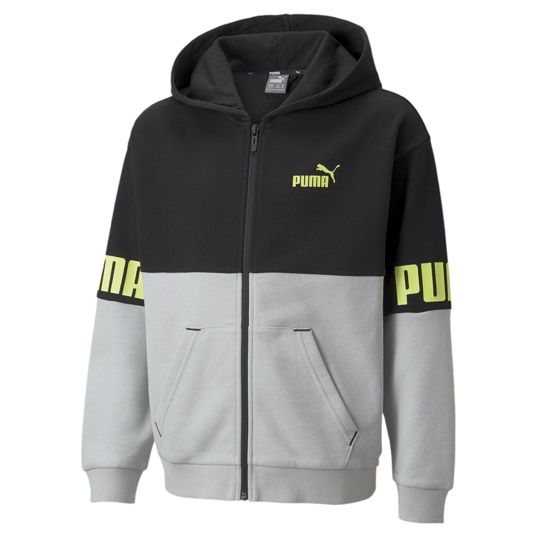Sweatshirt child Puma Power Full-Zip