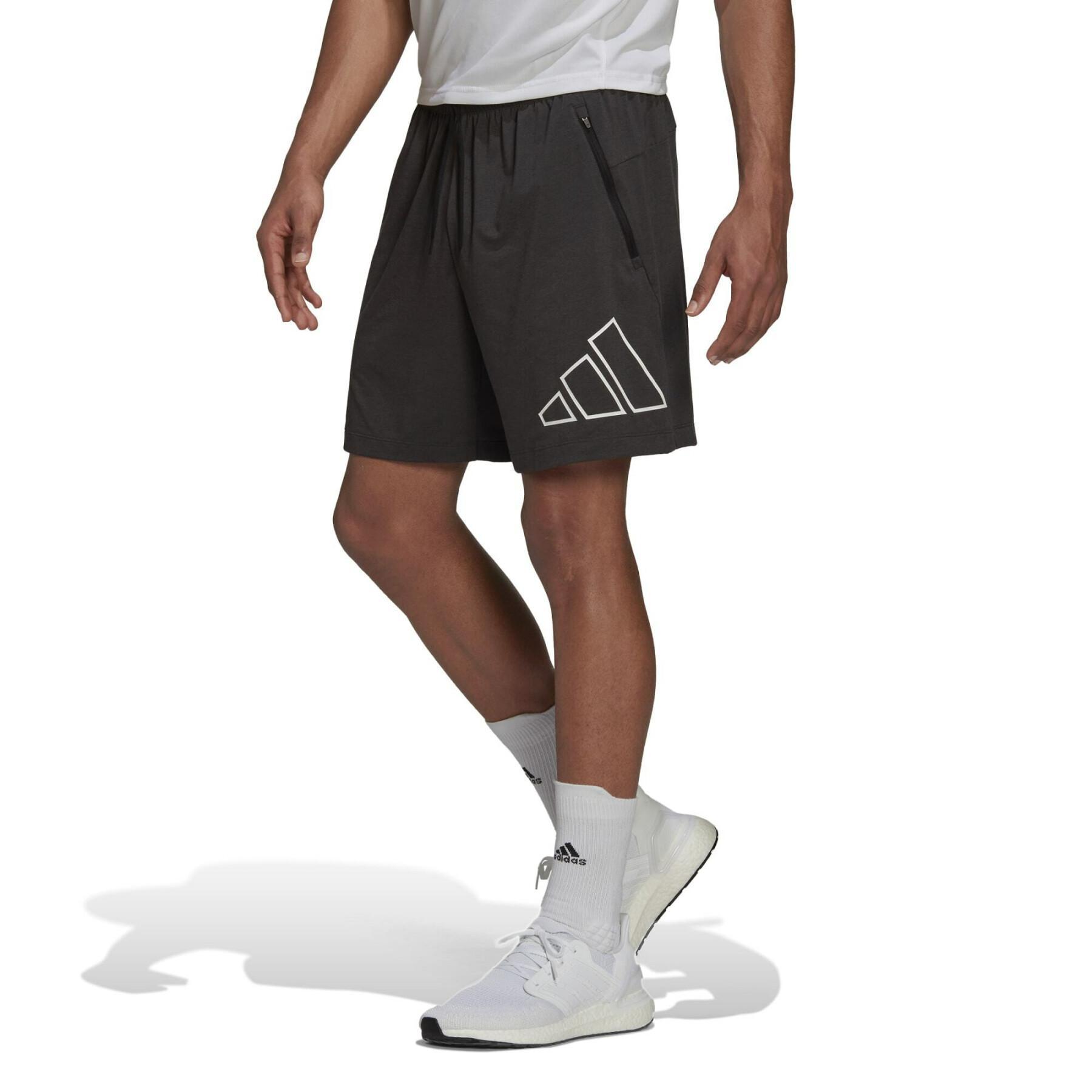 3-bar workout shorts adidas Train Icons