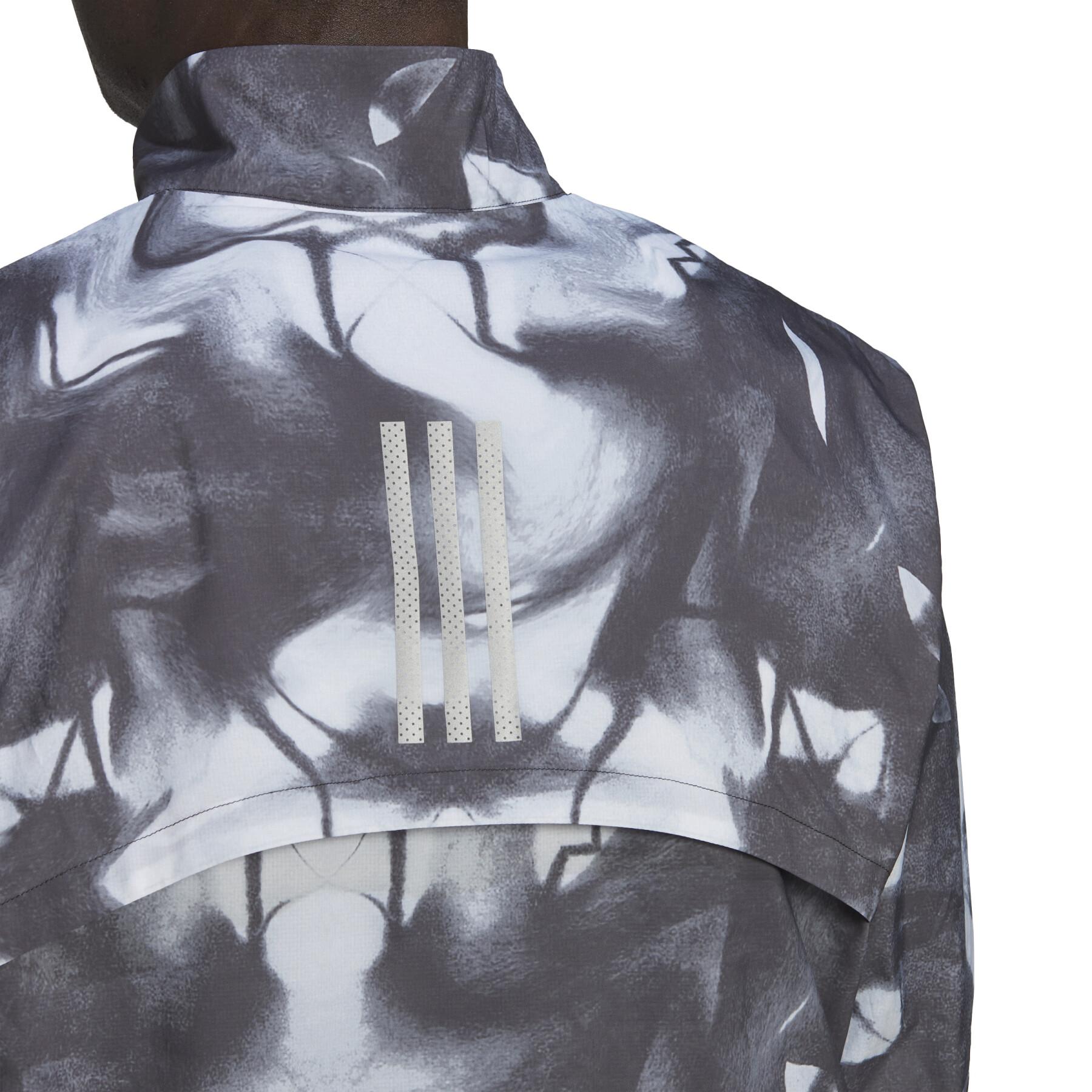 Translucent waterproof jacket adidas Marathon