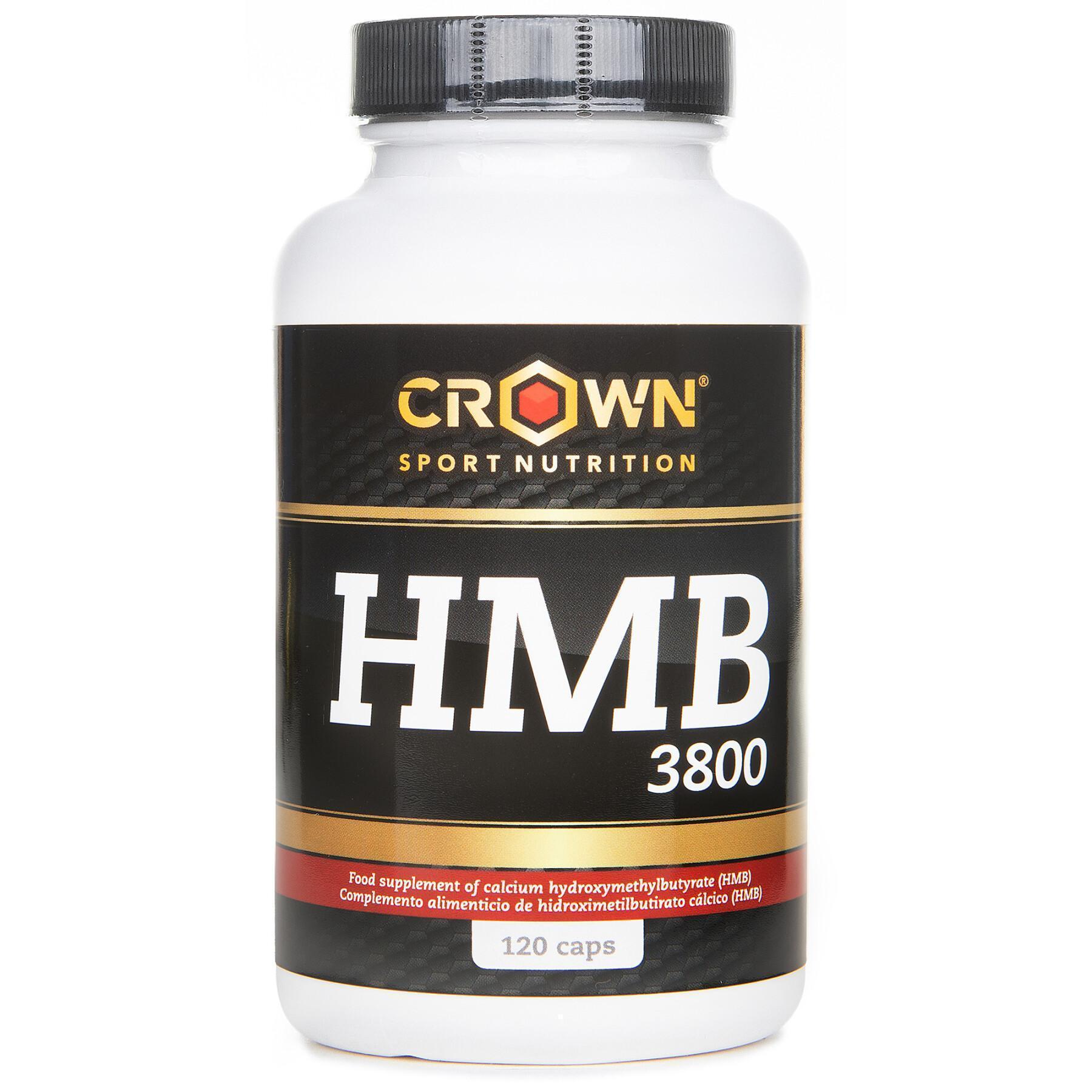 Capsules Crown Sport Nutrition HMB 3800 - neutre -120 capsules