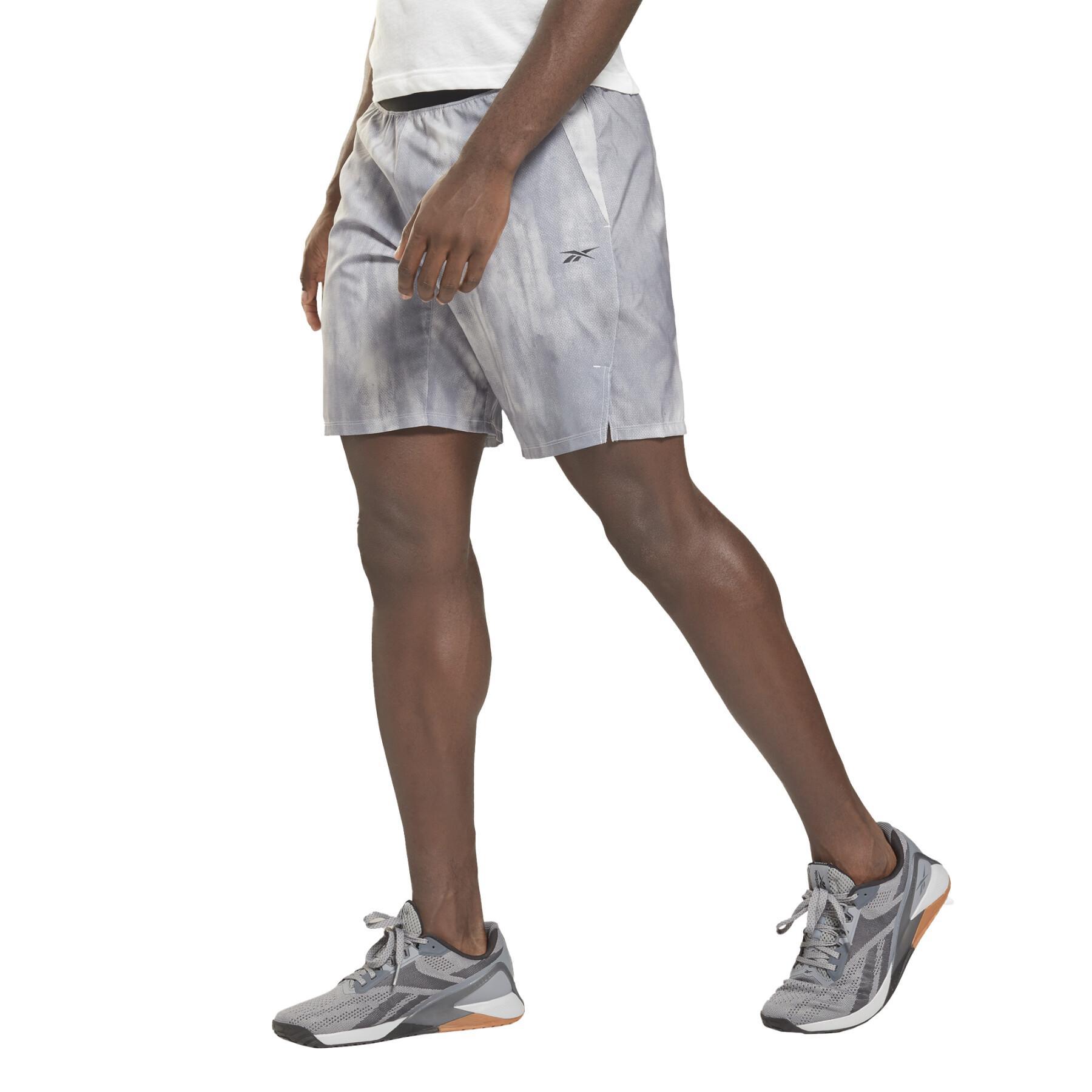 Lightweight printed training shorts Reebok Epic