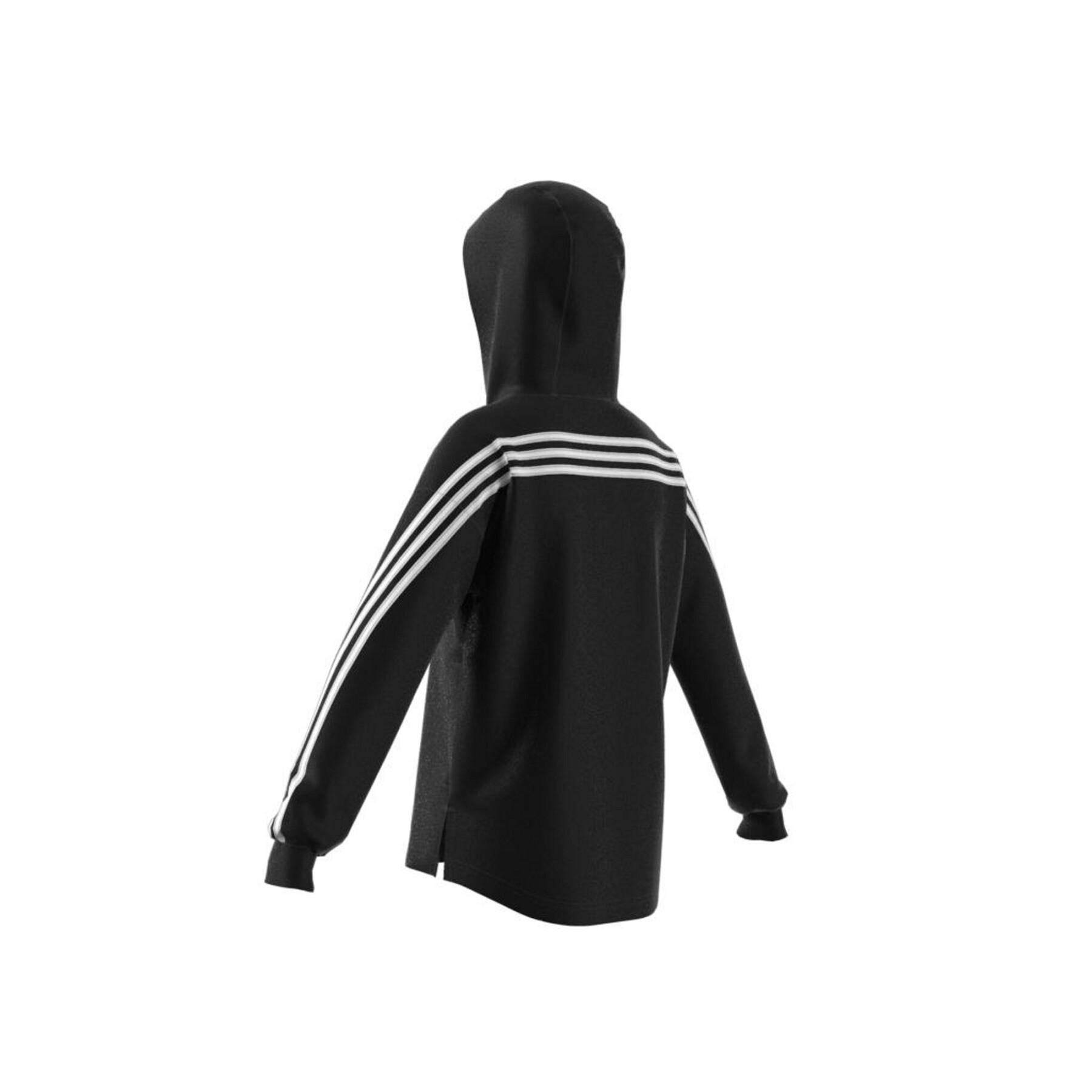 Girl's jacket adidas Future Icons Primegreen Polar Fleece 3-Stripes Full-Zip