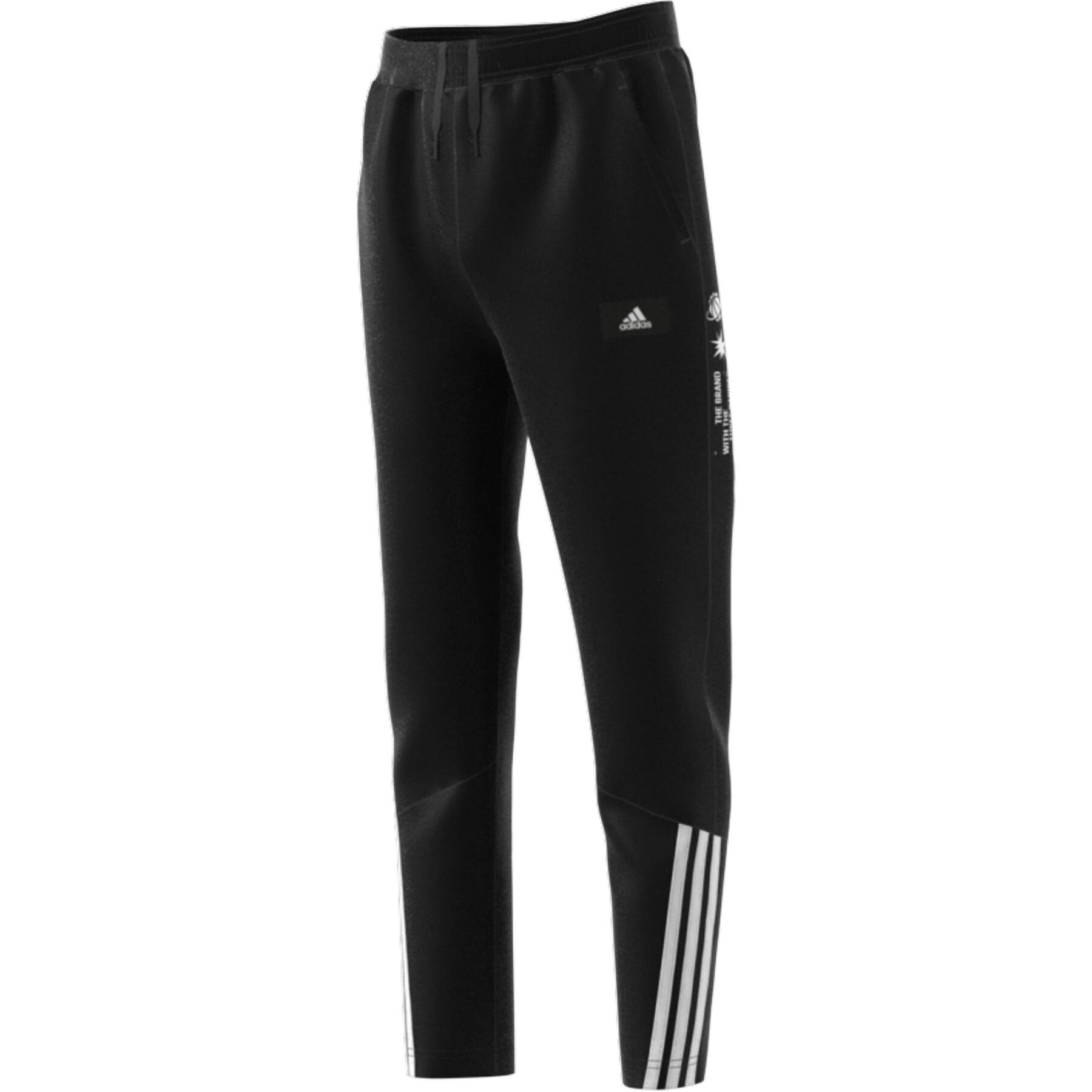 Children's trousers adidas ARKD3 Warm Woven 3-Stripes Tapered