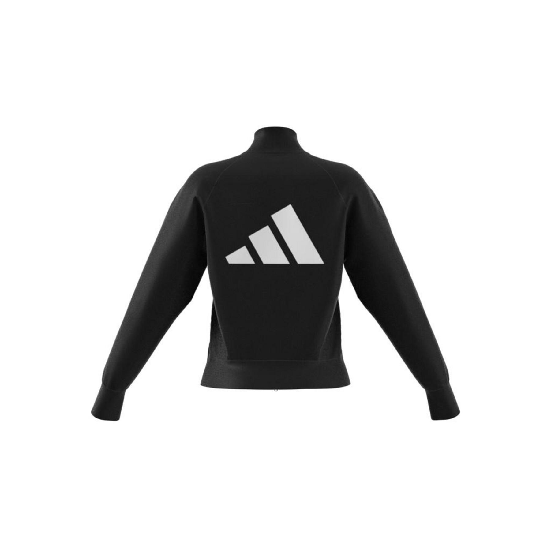 Sweatshirt woman adidas Bomber Sportswear Future Icons Logo Graphic