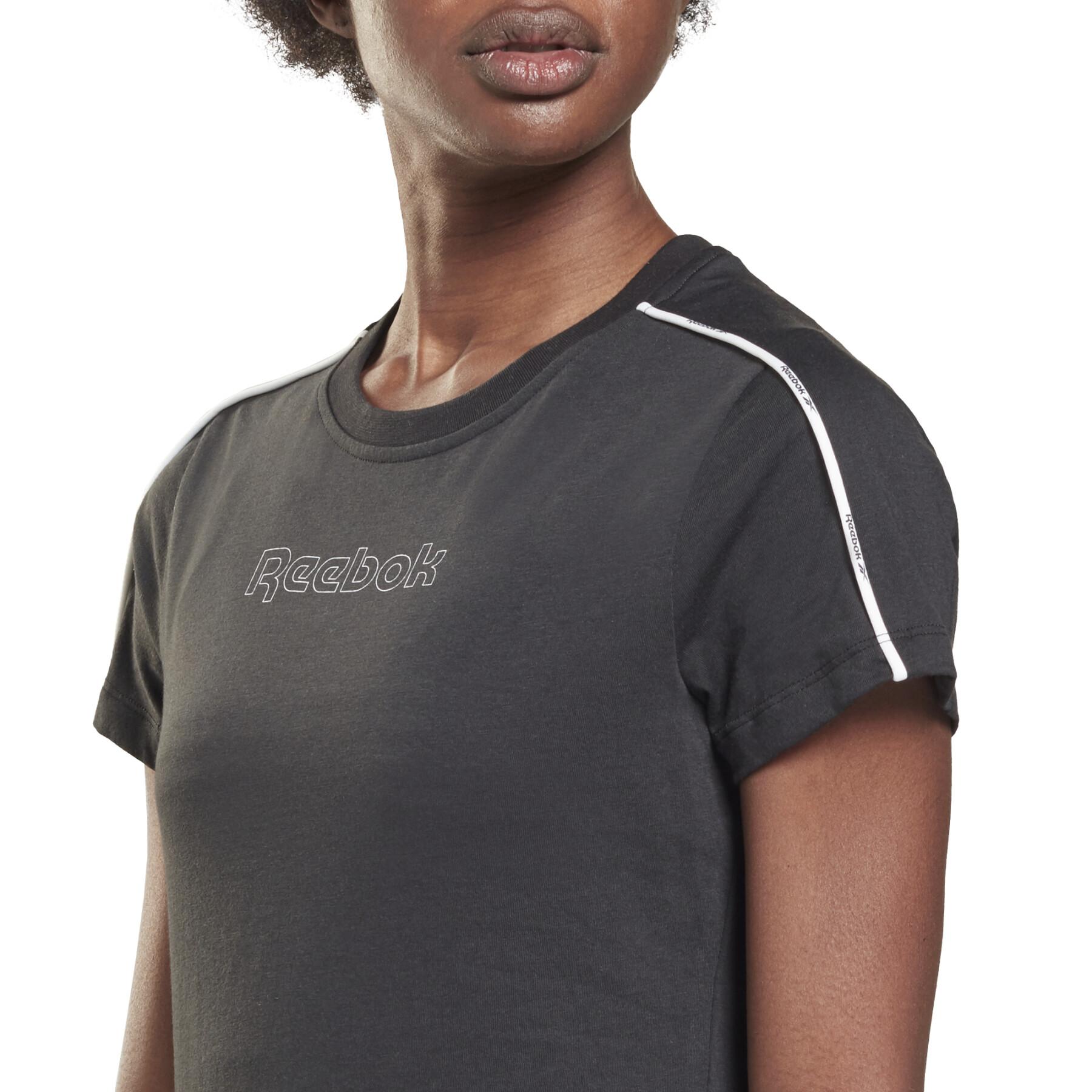 Women's T-shirt Reebok Piping Slim