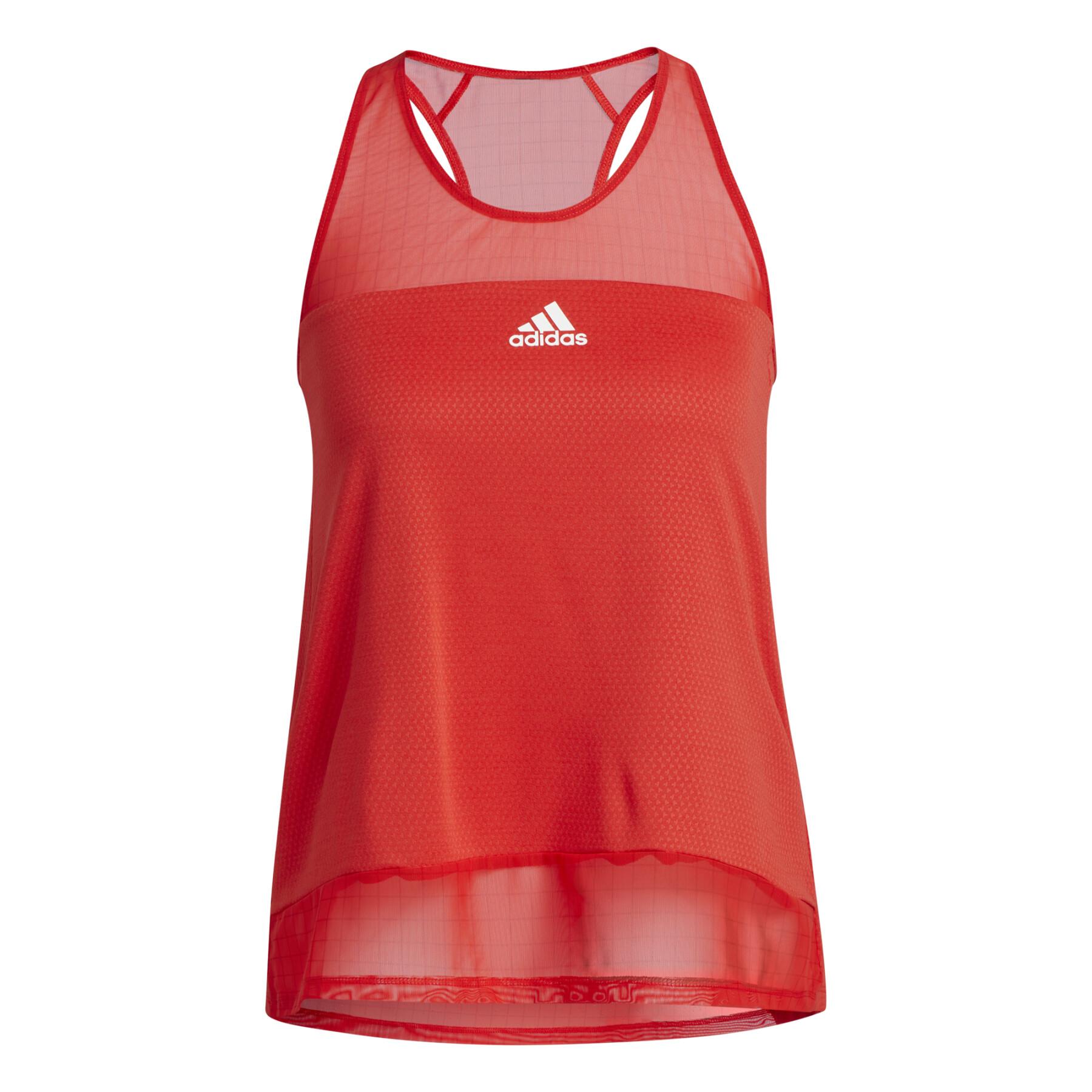 Women's tank top adidas Training Heat.Rdy Mesh