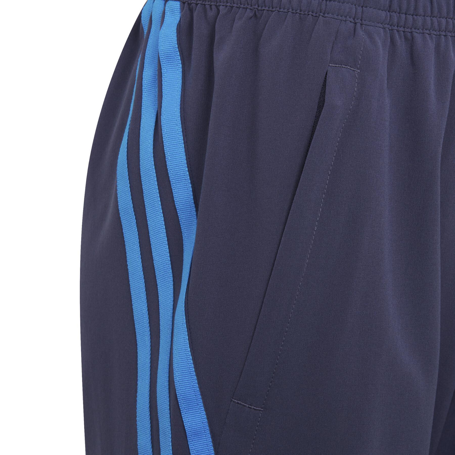 Children's shorts adidas Aeroready Primegreen 3-Stripes Woven