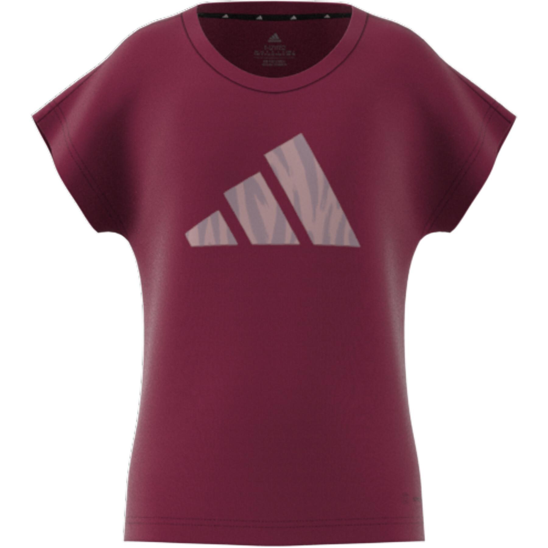 Girl's T-shirt adidas Aeroready Training Graphic