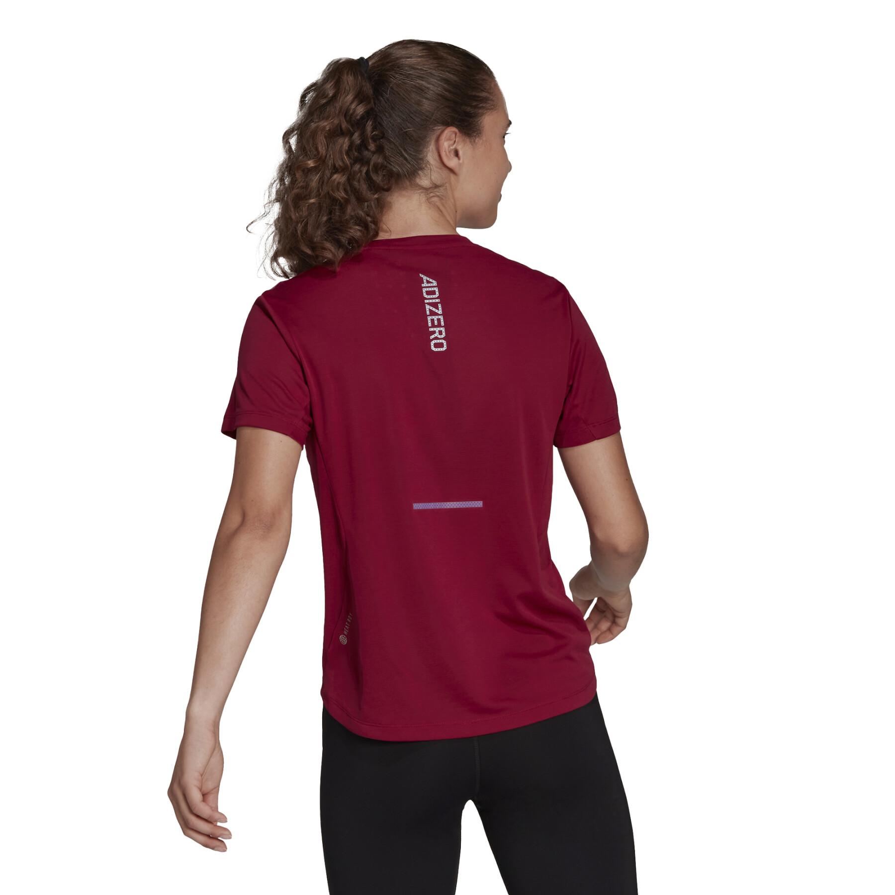 Women's T-shirt adidas Adizero Heat.Rdy Running