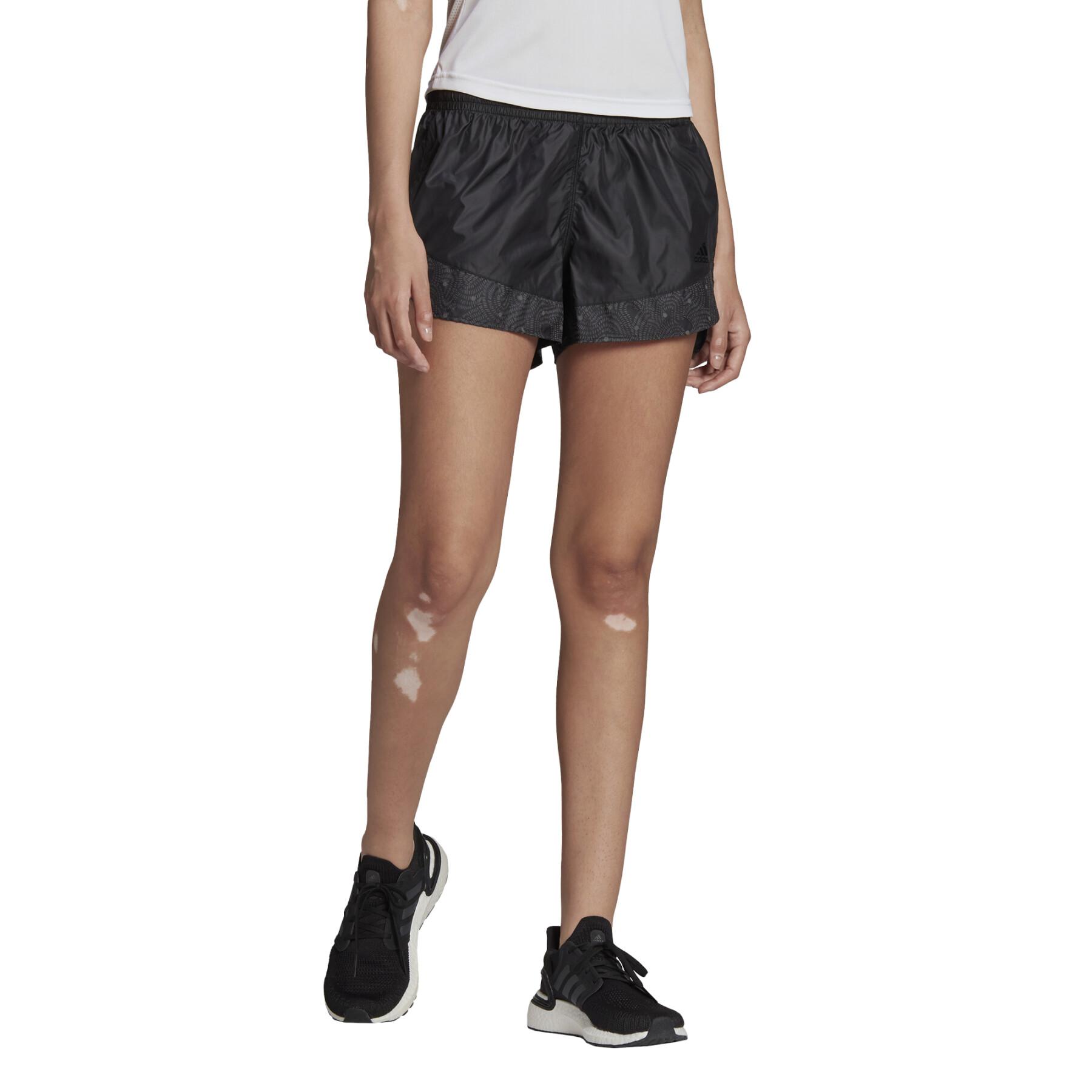 Women's shorts adidas Run Fast Radically Reflective Running