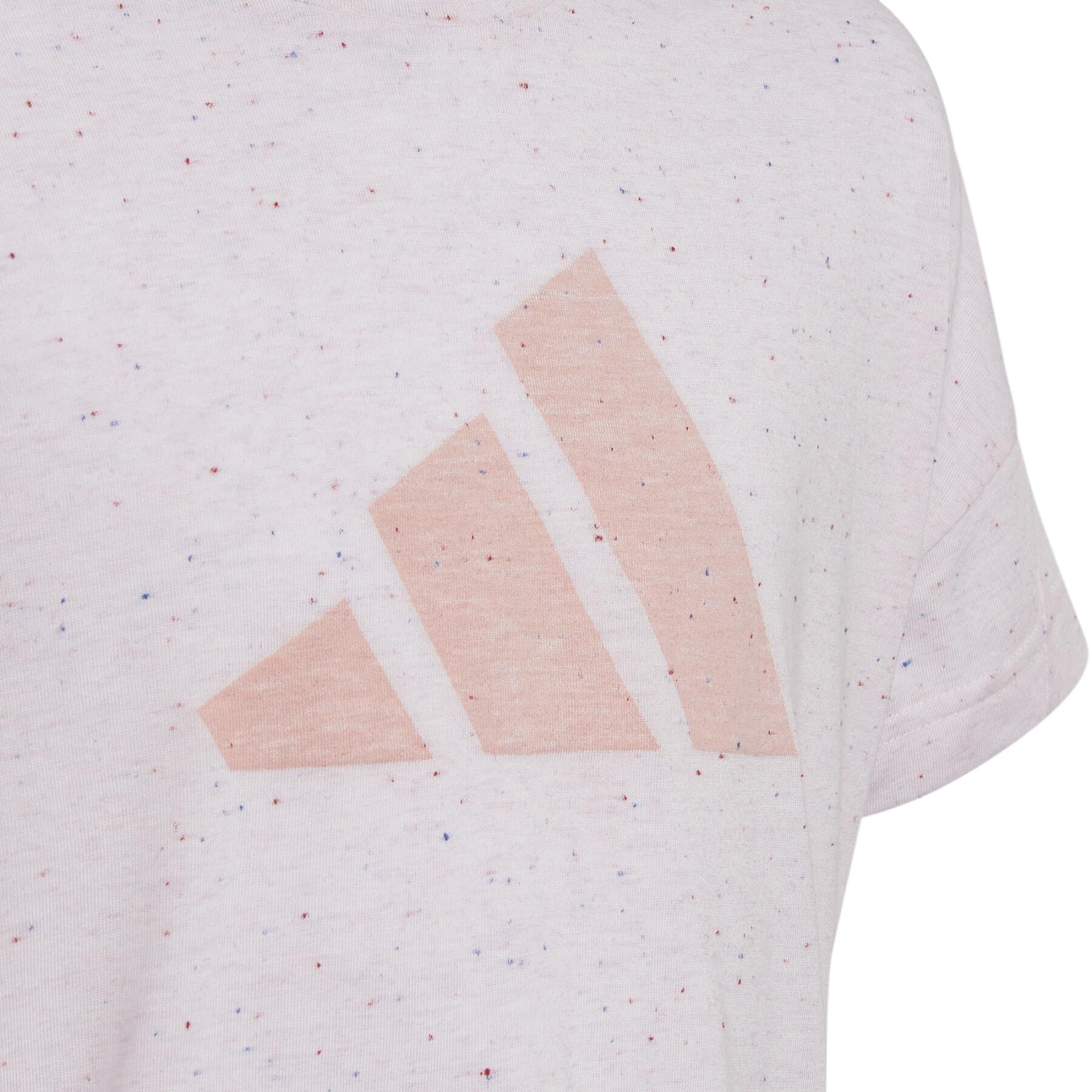 Girl's T-shirt adidas Future Icons 3-Stripes Loose Cotton