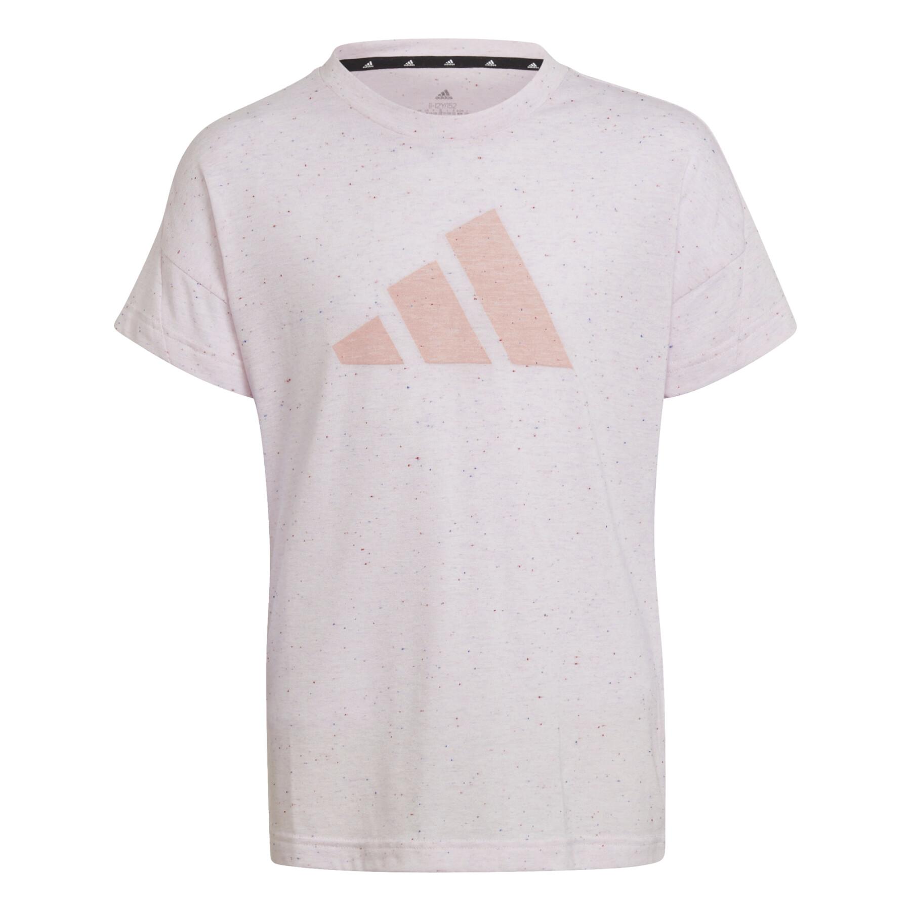 Girl's T-shirt adidas Future Icons 3-Stripes Loose Cotton