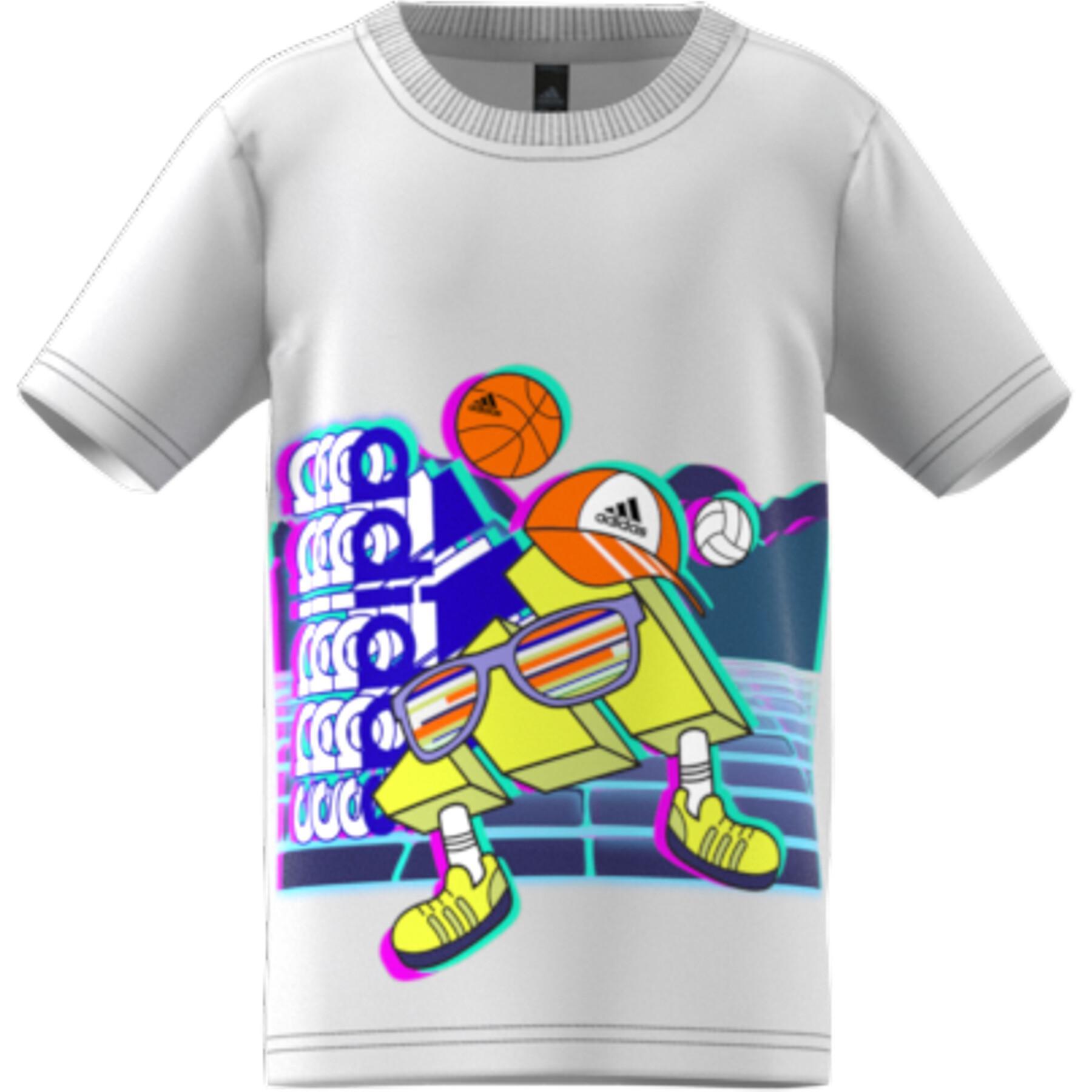 Child's T-shirt adidas Lb Co Gra