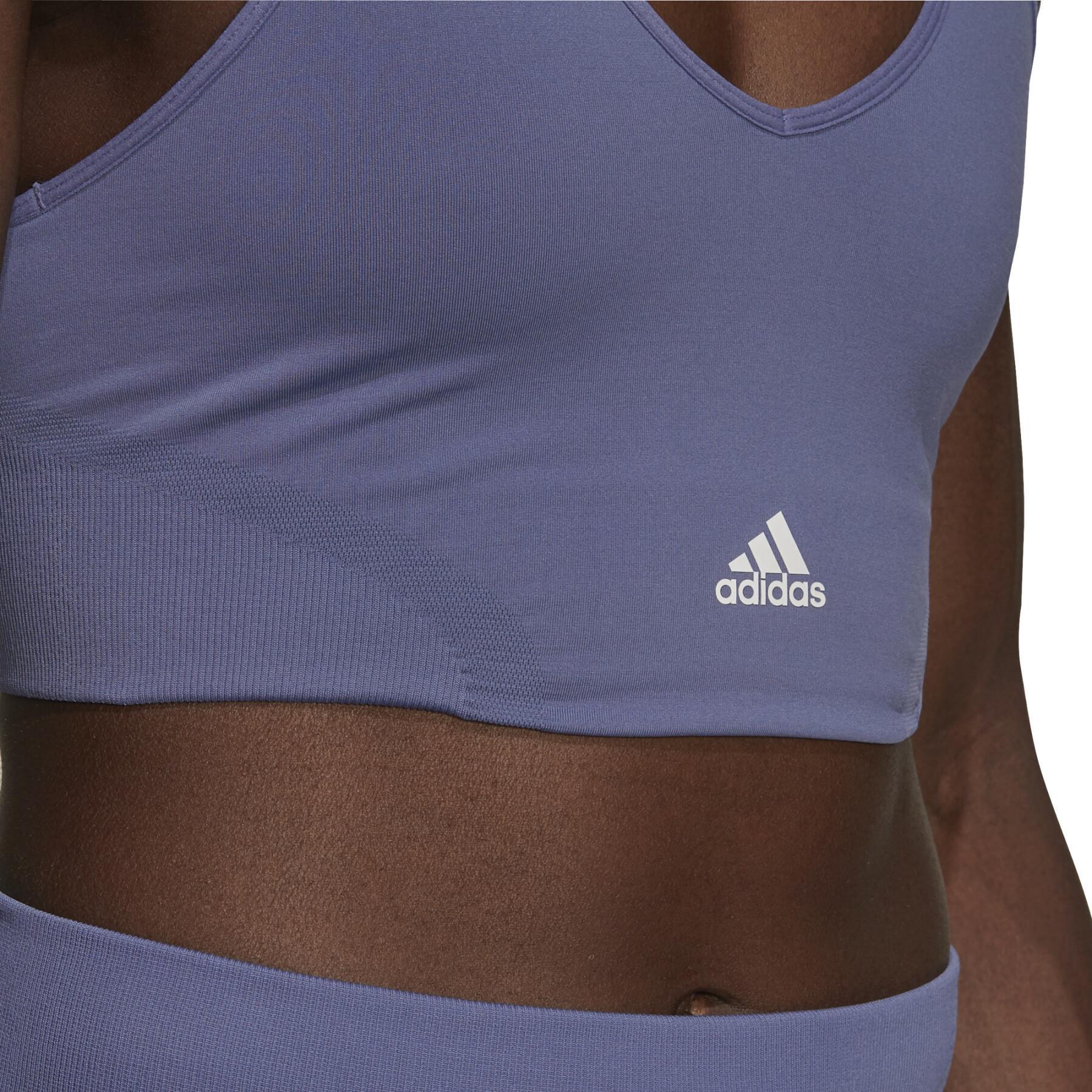 Women's bra adidas Aeroknit Designed 2 Move Seamless