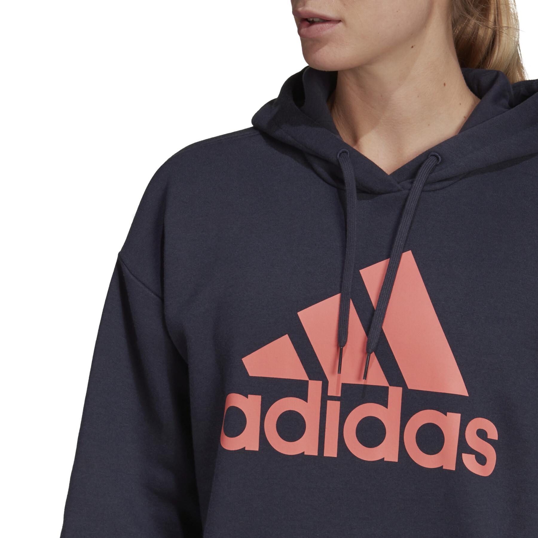 Sweatshirt woman adidas Essentials Logo Boyfriend Fleece
