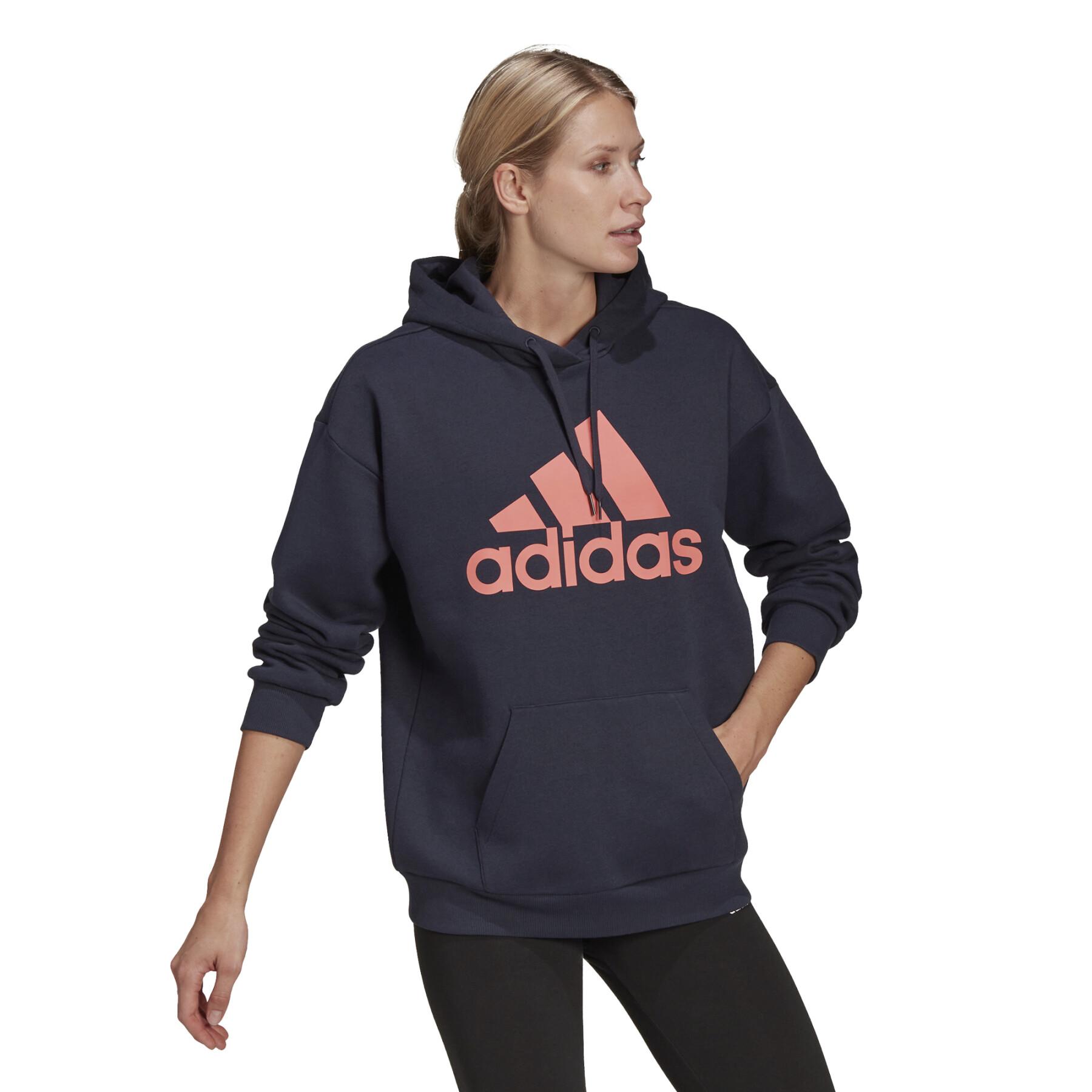 Sweatshirt woman adidas Essentials Logo Boyfriend Fleece