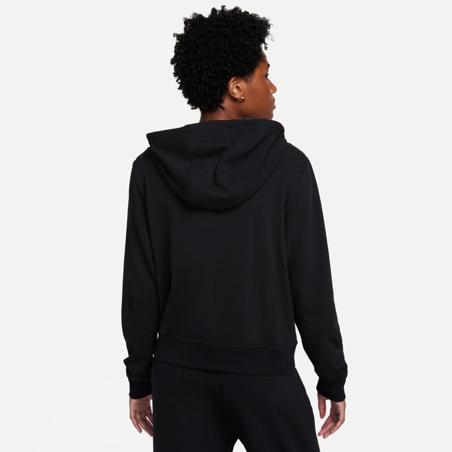 Women's full zip hoodie Nike One Dri-FIT LBR