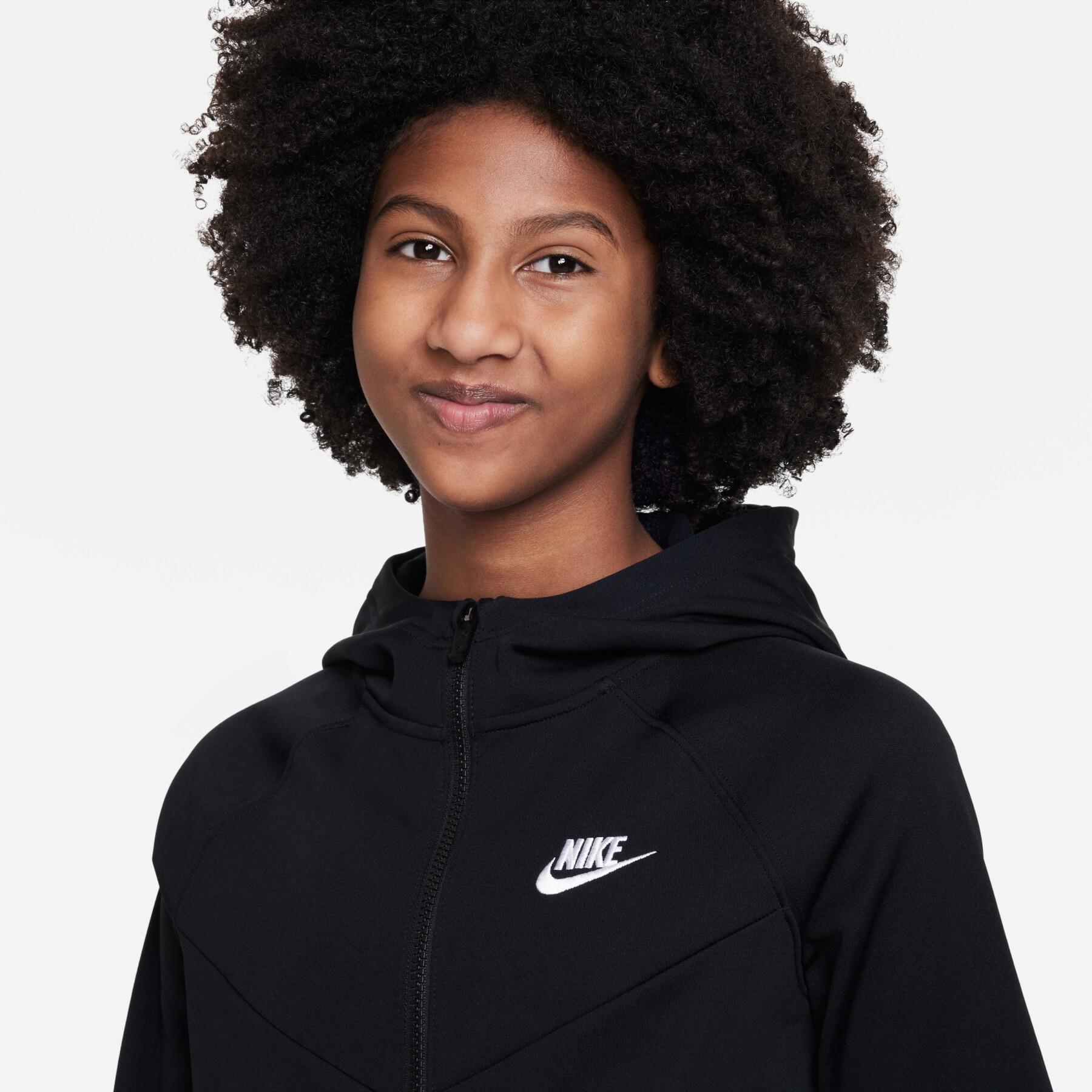 Children's full-zip hooded tracksuit Nike LBR