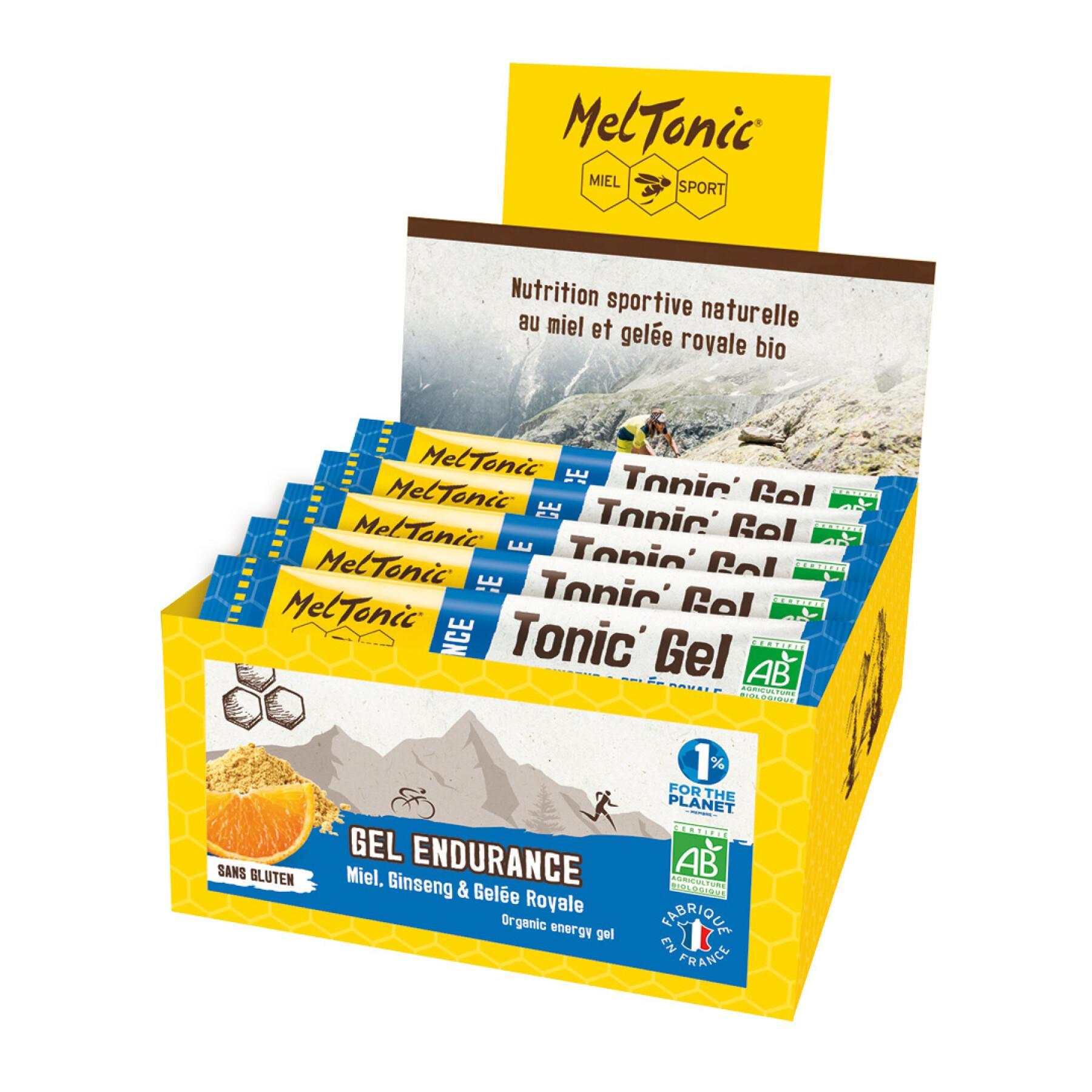 30 energy gels Meltonic TONIC' BIO - ENDURANCE