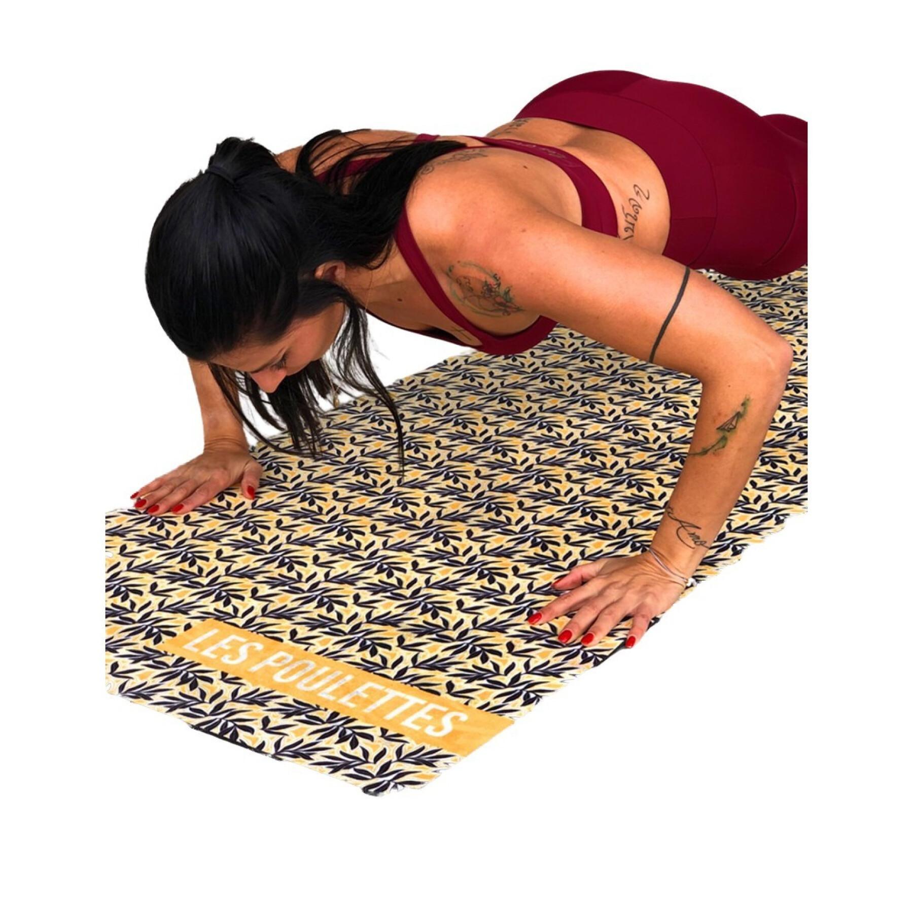 Yoga mat for women Les Poulettes Fitness Province