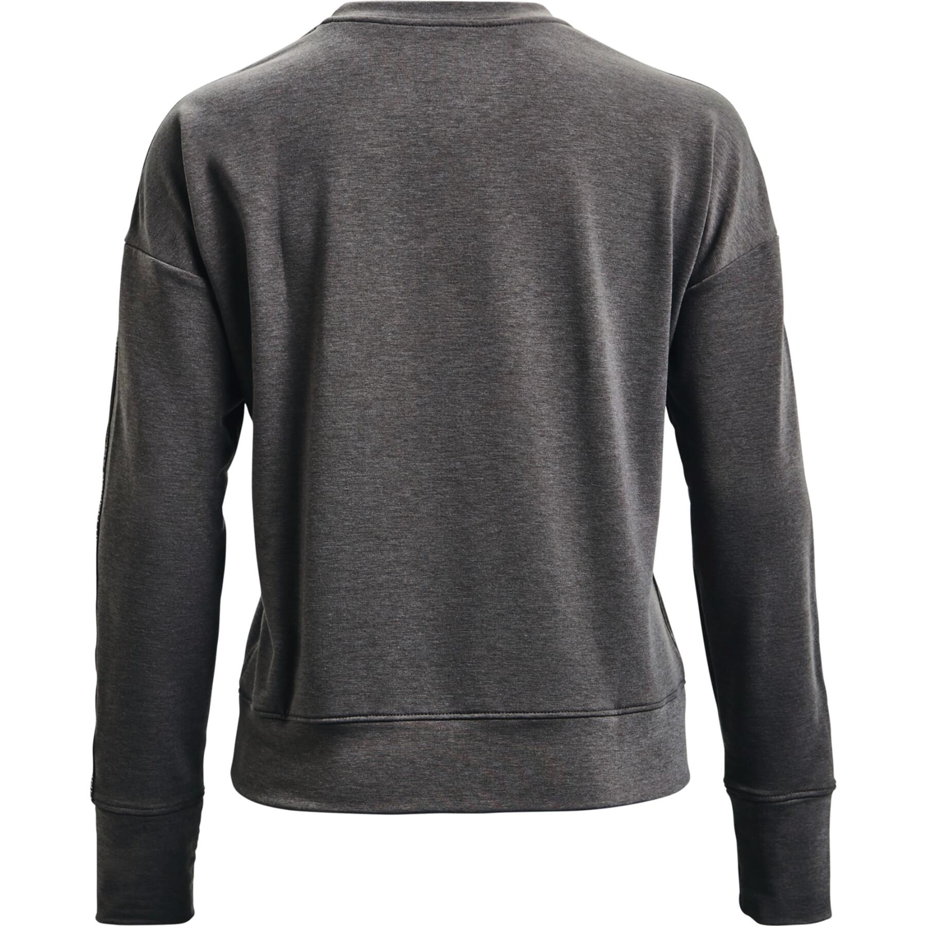 Women's crew neck sweatshirt Under Armour Rival terry taped