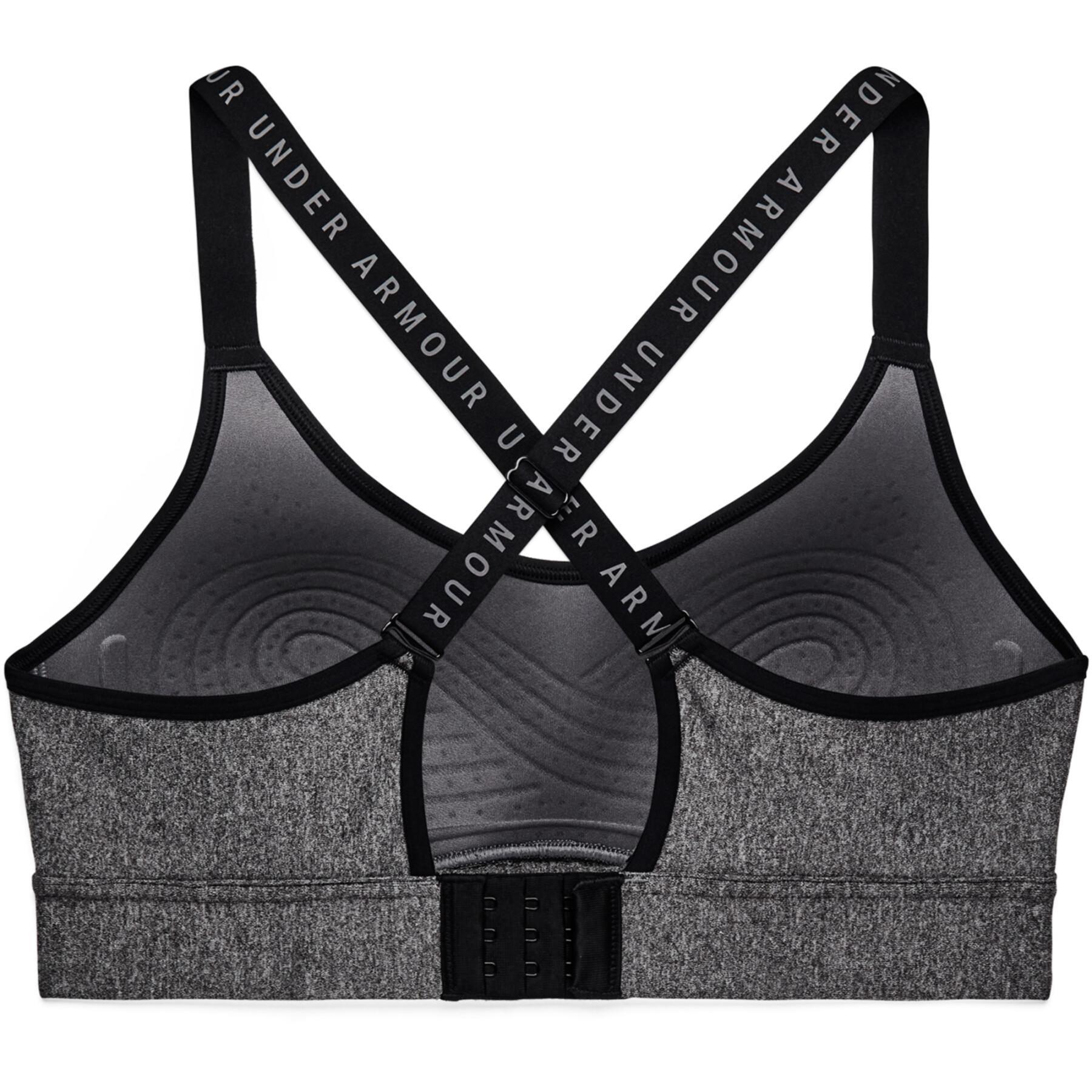 Moderate support sports bra for women Under Armour Infinity heather cover