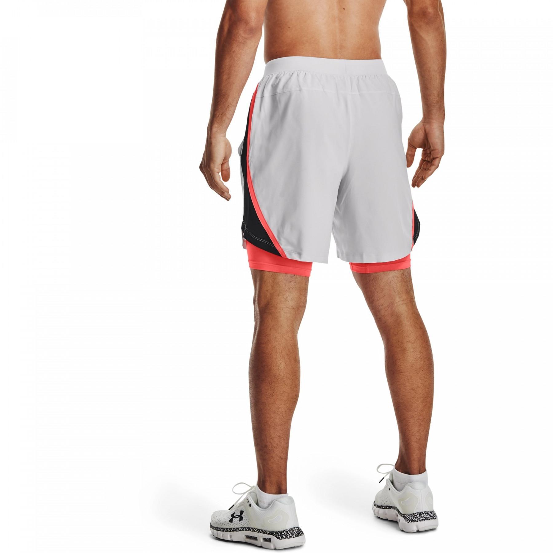 2 in 1 shorts Under Armour Launch
