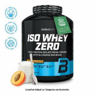 Protein pot Biotech USA iso whey zero lactose free - Cookies & cream - 2,27kg