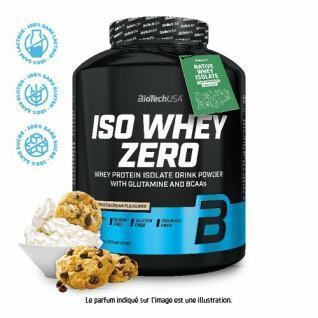 Protein pot Biotech USA iso whey zero lactose free - Café au lait - 2,27kg