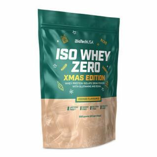 Pack of 10 bags of protein Biotech USA iso whey zero lactose free - Noix de pecan - 500g