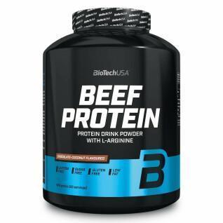 Beef protein jar Biotech USA - Fraise - 1,816kg