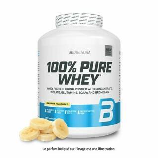 100% pure whey protein jar Biotech USA - Banane - 2,27kg