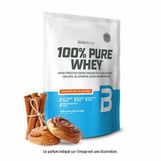 Lot of 10 bags of 100% pure whey Biotech USA - Black Biscuit - 1kg