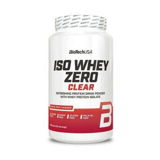 Pack of 6 jars of protein Biotech Usa iso whey zero clear-Fruits tropicaux