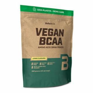 Lot of 10 bags of amino acids Biotech USA vegan bcaa - Citron - 360g