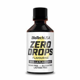 Snack tubes Biotech USA zero drops - Vanille - 50ml (x10)