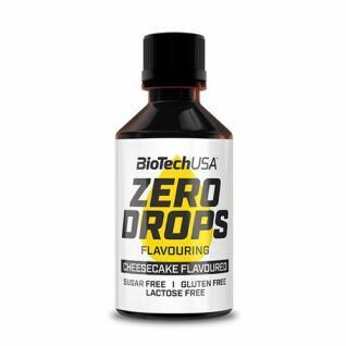 Snack tubes Biotech USA zero drops - Cheescake - 50ml (x10)