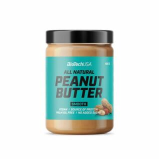 Peanut butter snack buckets Biotech USA - Crémeux – 400g (x15)