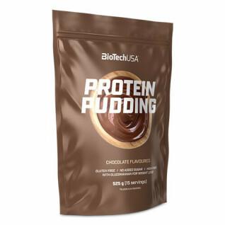 Pack of 10 bags of protein snacks Biotech USA pudding - Vanille - 525g