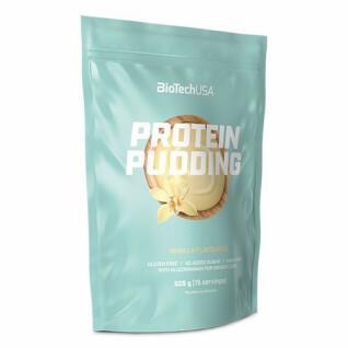 Pack of 10 bags of protein snacks Biotech USA pudding - Chocolate - 525g