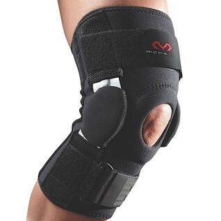 Double hinged double disc knee brace