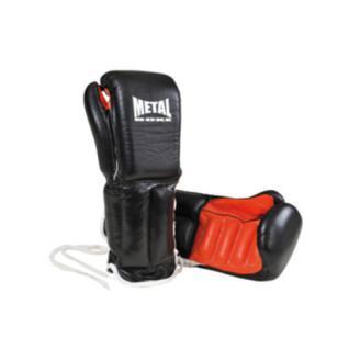 Leather teacher boxing gloves Metal Boxe