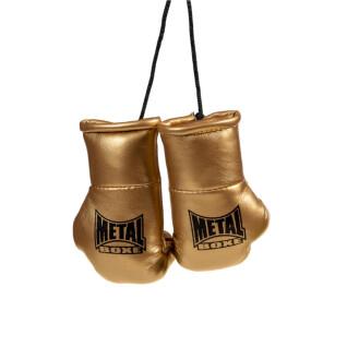 Double mini boxing gloves Metal Boxe