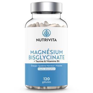 Dietary supplement magnesium bisglycinate - 120 capsules Nutrivita